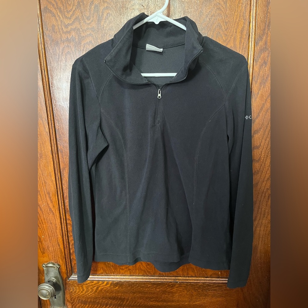 Columbia black performance fleece size m